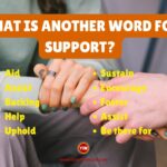 another word for support