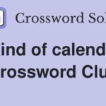 12th jewish month crossword clue​